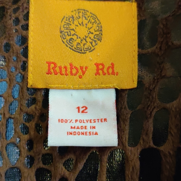 Ruby Rd Dark Brown Jacket - Picture 8 of 8